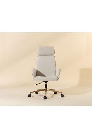   Modern European furniture - Curved Upholstered Office Chair - www.oroa.com | Oroa.com