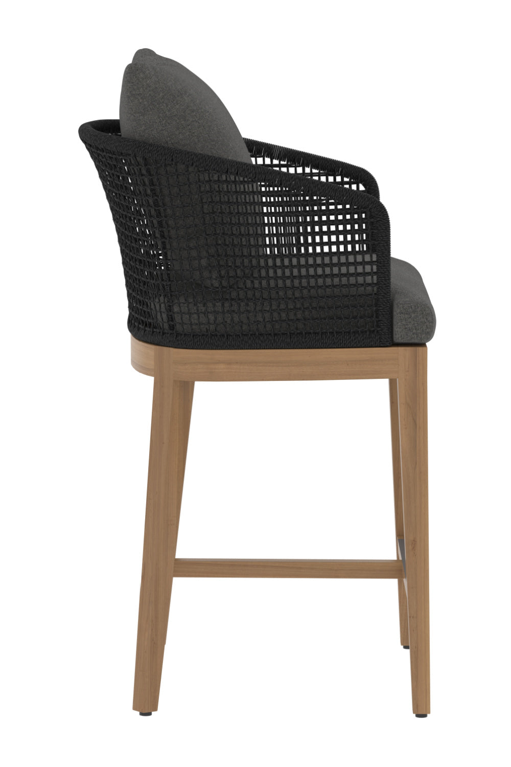   Modern European furniture - Gray Weave Indoor/Outdoor Counter Stool - www.oroa.com | Oroa.com