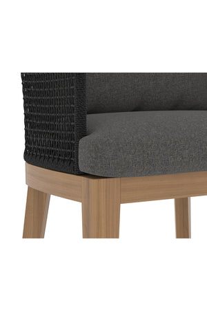   Modern European furniture - Gray Weave Indoor/Outdoor Counter Stool - www.oroa.com | Oroa.com