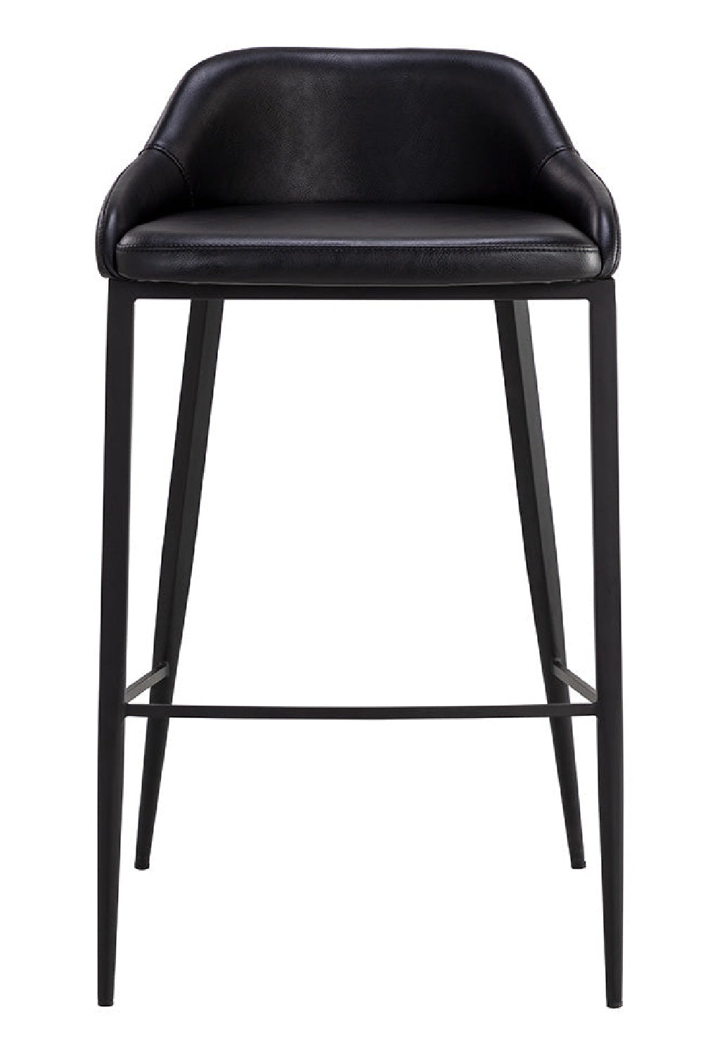   Modern European furniture - Low-Back Leather Look Bar Stool - www.oroa.com | Oroa.com