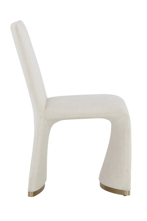   Modern European furniture - Fabric Upholstered Modern Dining Chairs (2) - www.oroa.com | Oroa.com