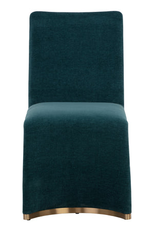   Modern European furniture - Fabric Upholstered Modern Dining Chairs (2) - www.oroa.com | Oroa.com