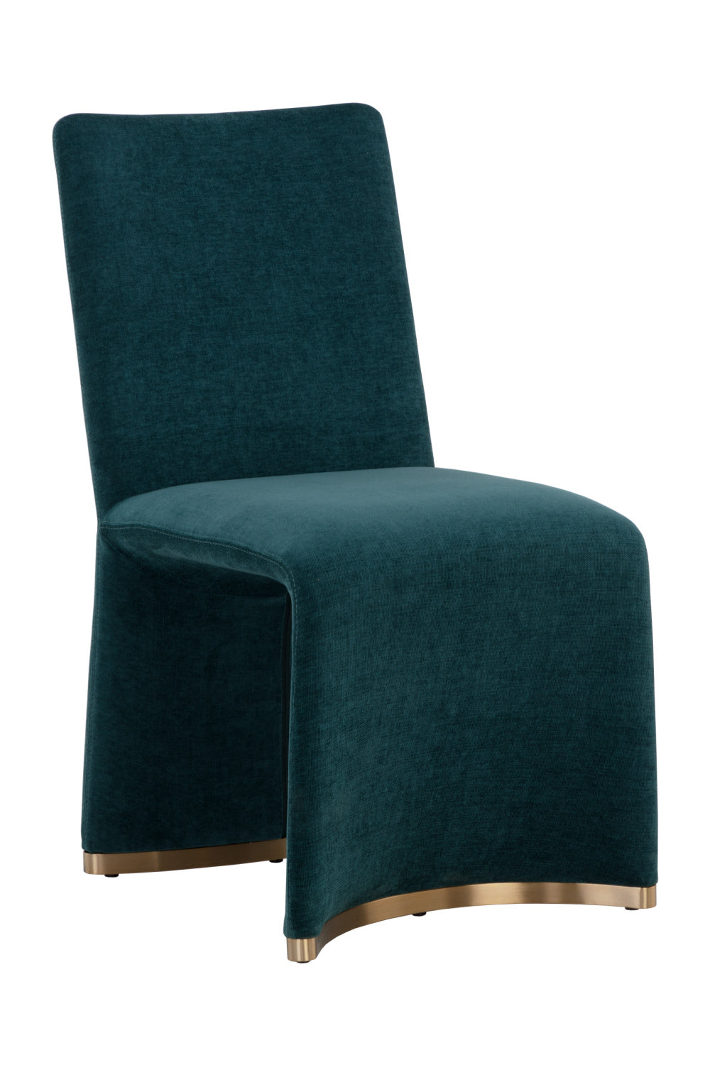   Modern European furniture - Fabric Upholstered Modern Dining Chairs (2) - www.oroa.com | Oroa.com