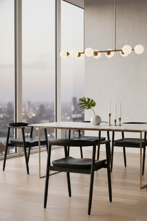   Modern European furniture - Black Acacia Wood Dining Armchair - www.oroa.com | Oroa.com