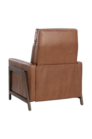   Modern European furniture - Brown Leather Recliner Chair - www.oroa.com | Oroa.com