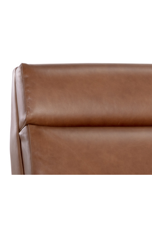   Modern European furniture - Brown Leather Recliner Chair - www.oroa.com | Oroa.com