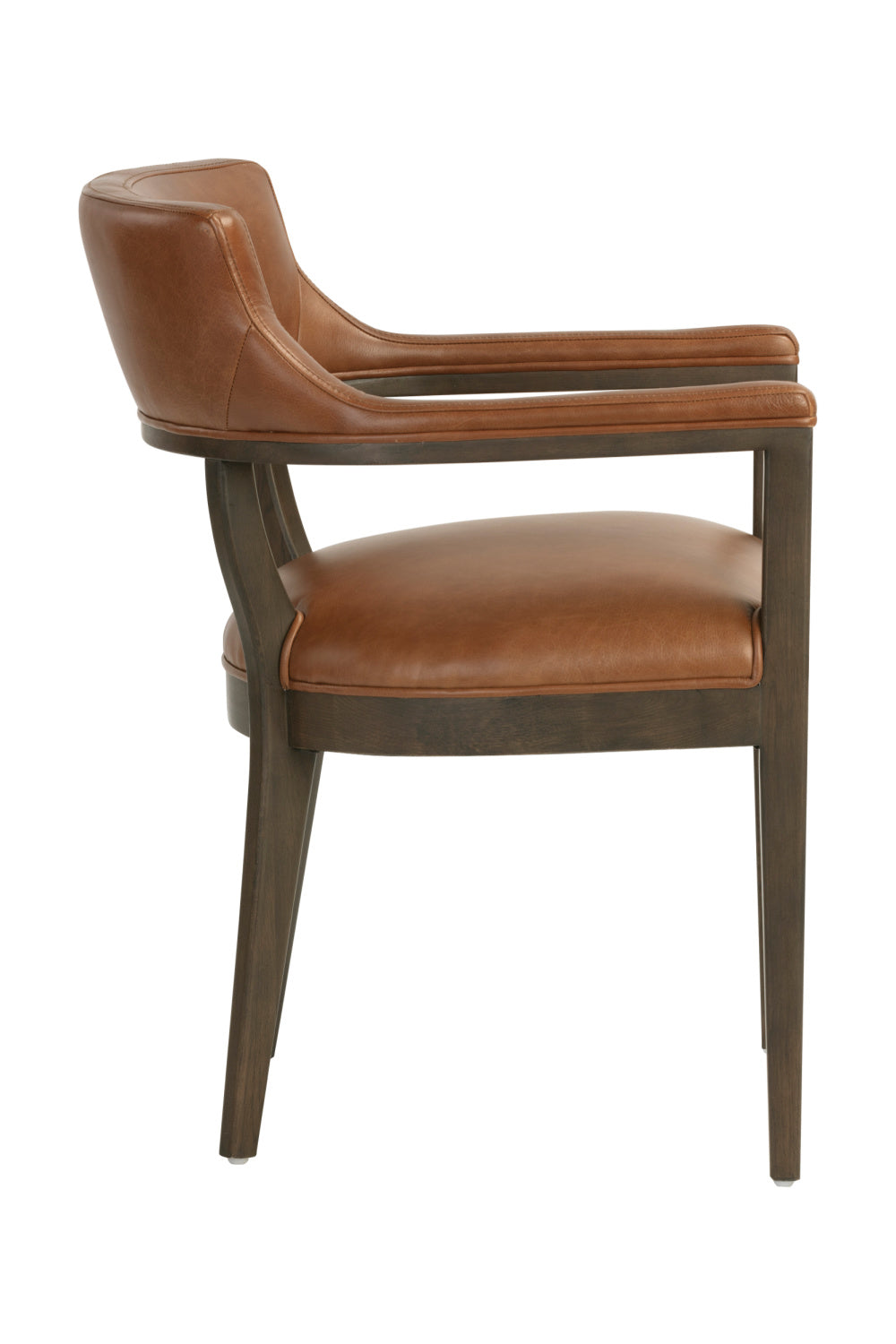   Modern European furniture - Oak Framed Leather Dining Chair - www.oroa.com | Oroa.com