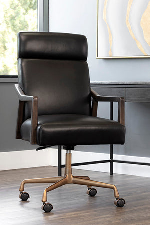   Modern European furniture - High-Back Leather Office Chair - www.oroa.com | Oroa.com