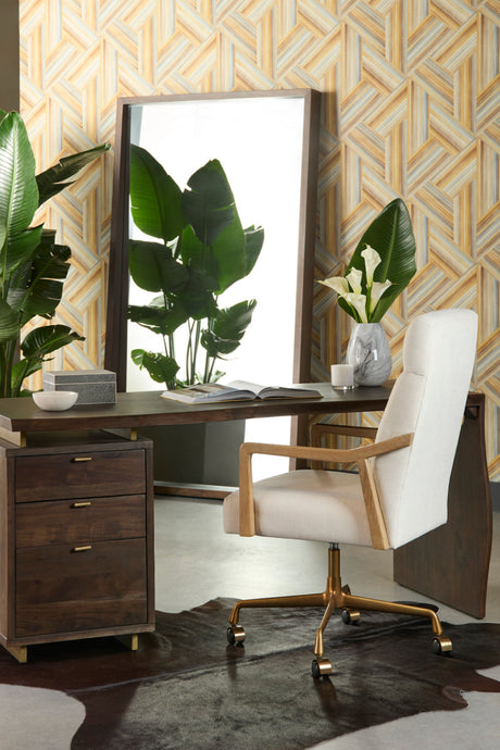  Modern European furniture - High-Back Ivory Office Chair - www.oroa.com | Oroa.com