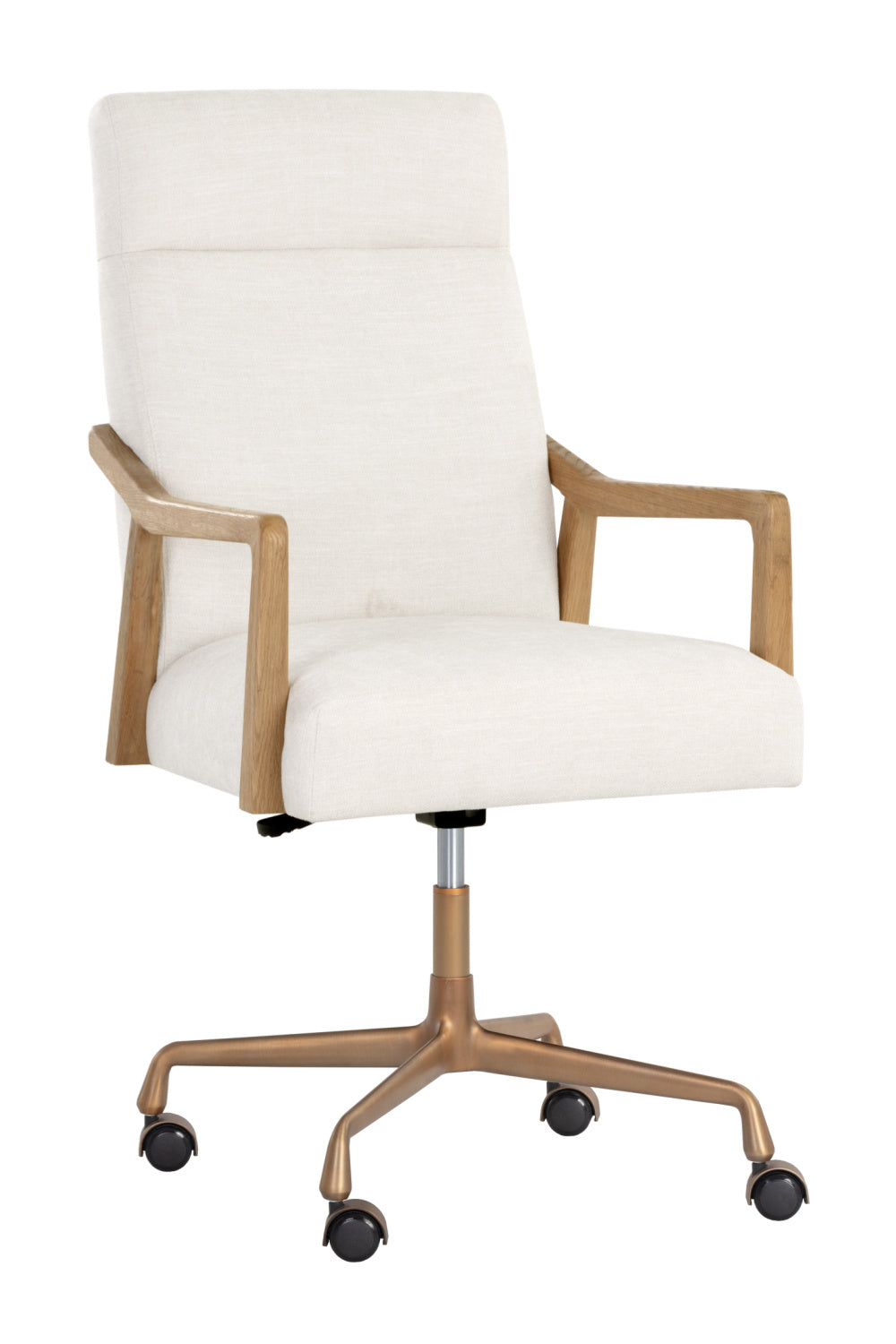   Modern European furniture - High-Back Ivory Office Chair - www.oroa.com | Oroa.com