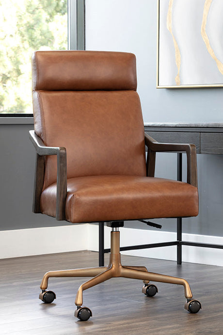   Modern European furniture - High-Back Leather Office Chair - www.oroa.com | Oroa.com