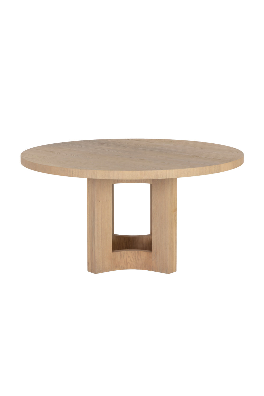   Modern European furniture - Natural Wood Round Dining Table  - www.oroa.com | Oroa.com
