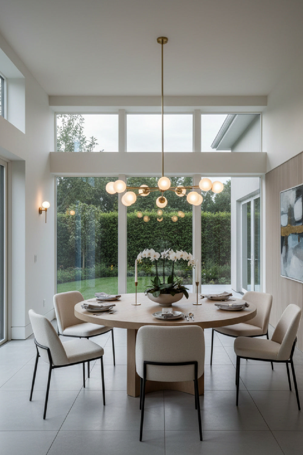   Modern European furniture - Natural Wood Round Dining Table  - www.oroa.com | Oroa.com
