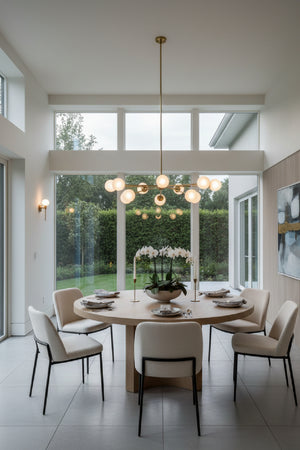   Modern European furniture - Natural Wood Round Dining Table  - www.oroa.com | Oroa.com