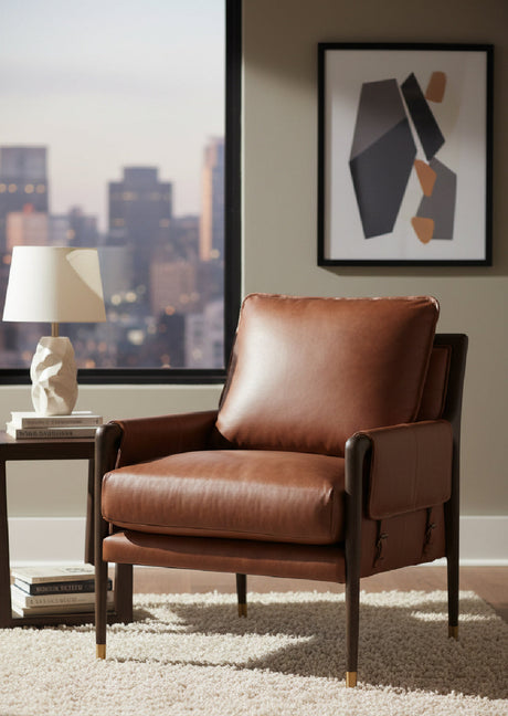   Modern European furniture - Vintage Style Leather Lounge Chair - www.oroa.com | Oroa.com