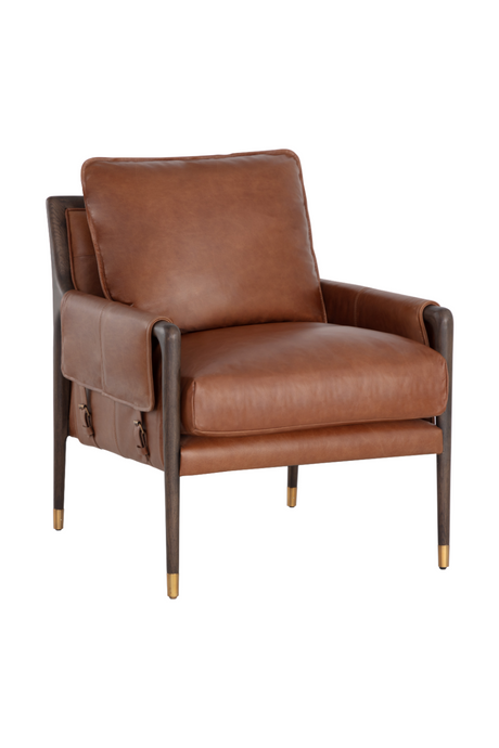   Modern European furniture - Vintage Style Leather Lounge Chair - www.oroa.com | Oroa.com