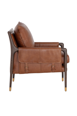   Modern European furniture - Vintage Style Leather Lounge Chair - www.oroa.com | Oroa.com
