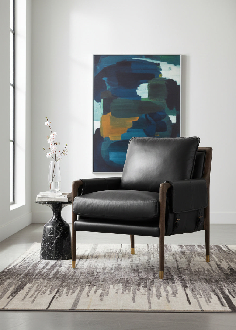   Modern European furniture - Vintage Style Leather Lounge Chair - www.oroa.com | Oroa.com