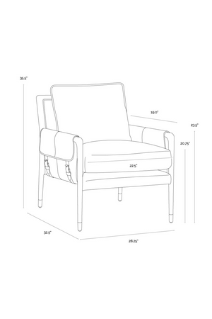   Modern European furniture - Vintage Style Leather Lounge Chair - www.oroa.com | Oroa.com