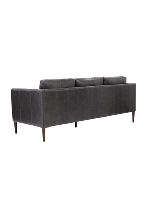   Modern European furniture - Black Leather Sofa - www.oroa.com | Oroa.com