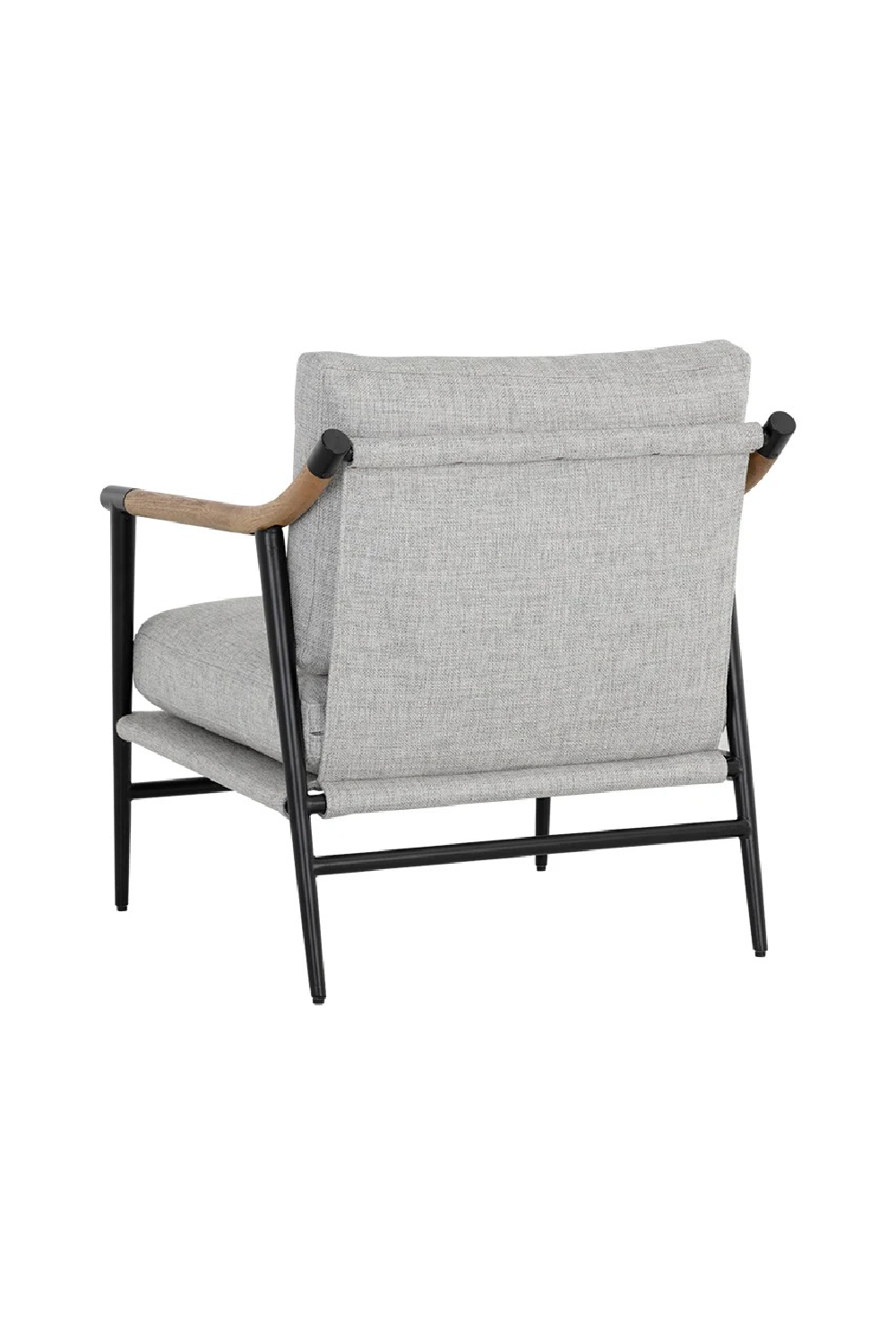   Modern European furniture - Light Gray Fabric Lounge Chair - www.oroa.com | Oroa.com