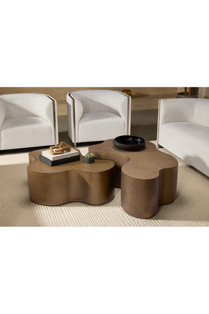   Modern European furniture - Gold Inlay Curved Lounge Chair - www.oroa.com | Oroa.com