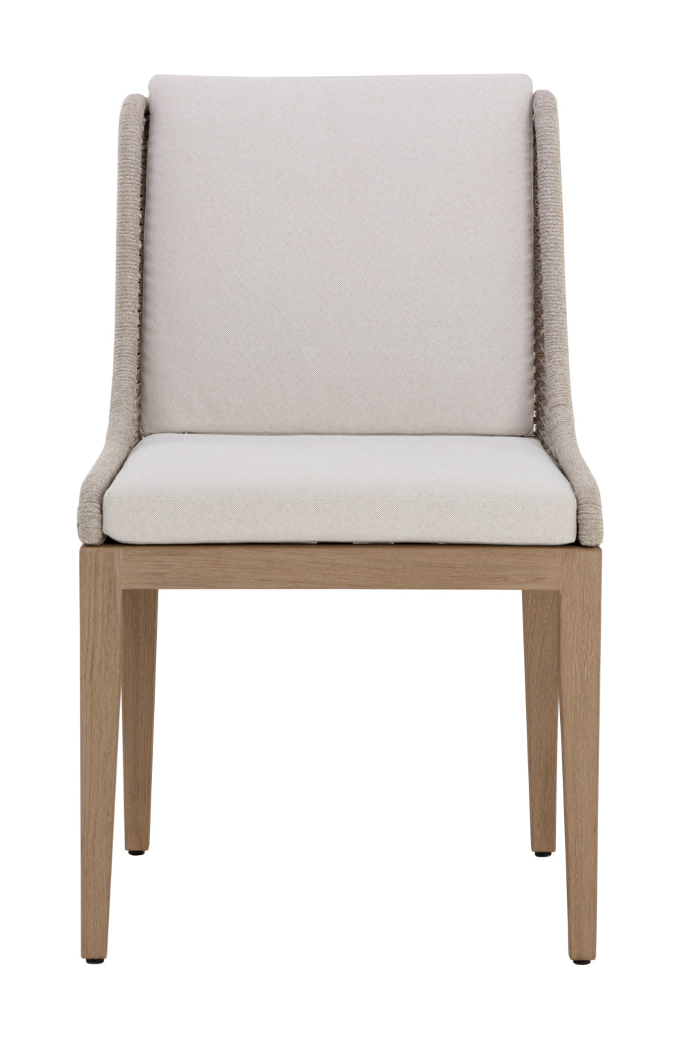   Modern European furniture - Contemporary Indoor/Outdoor Teak & Woven Dining Chair - www.oroa.com | Oroa.com