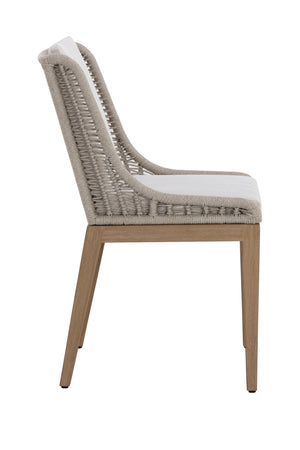   Modern European furniture - Contemporary Indoor/Outdoor Teak & Woven Dining Chair - www.oroa.com | Oroa.com