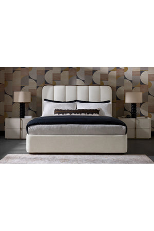   Modern European furniture - Channel Tufted Bed - www.oroa.com | Oroa.com