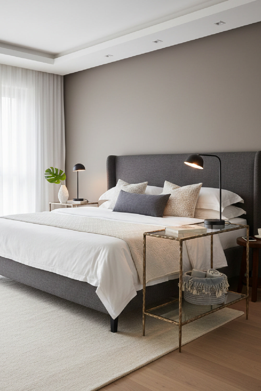   Modern European furniture - Hand-hammered Metal Nightstand - www.oroa.com | Oroa.com