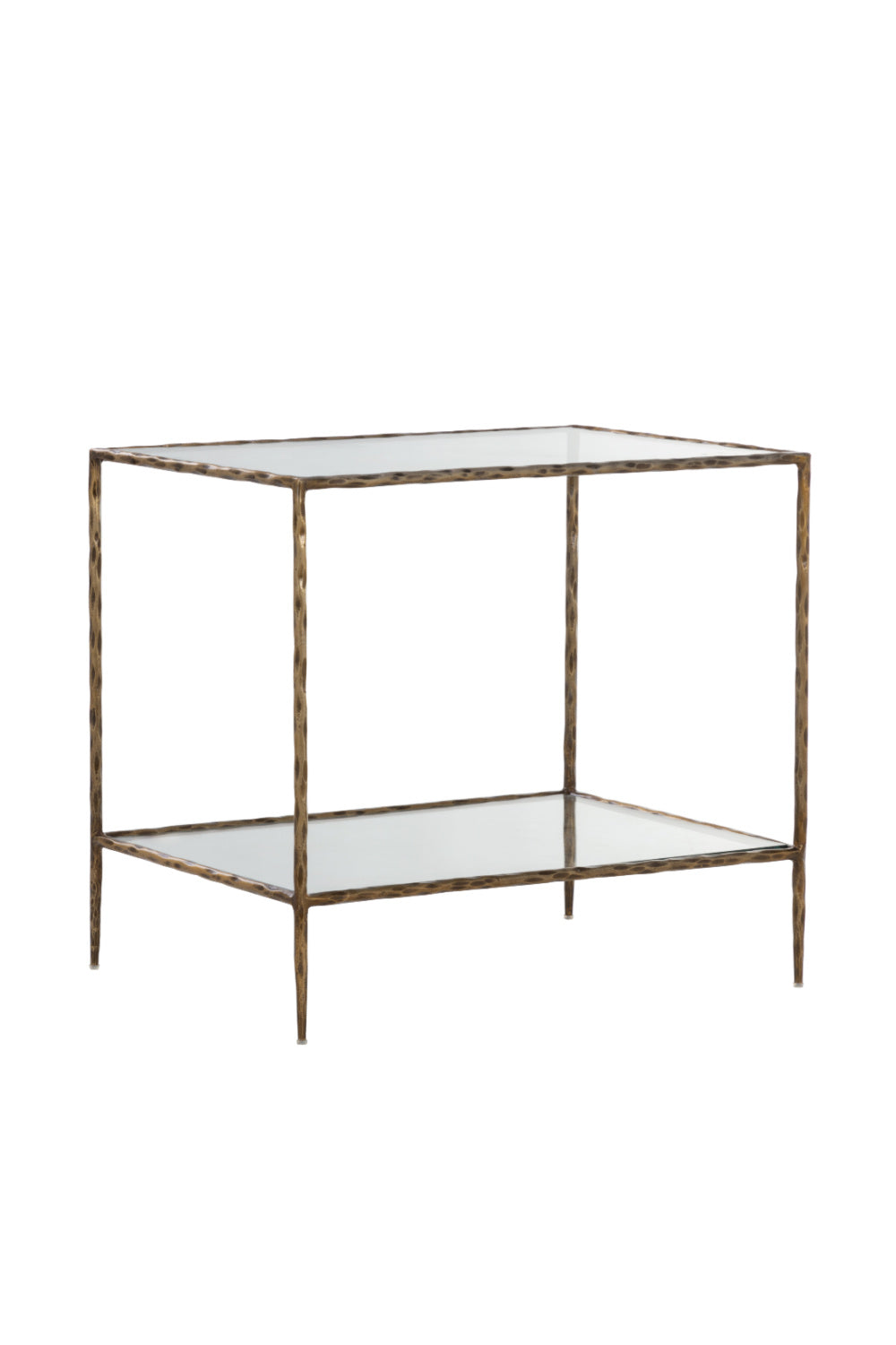   Modern European furniture - Hand-hammered Metal Nightstand - www.oroa.com | Oroa.com