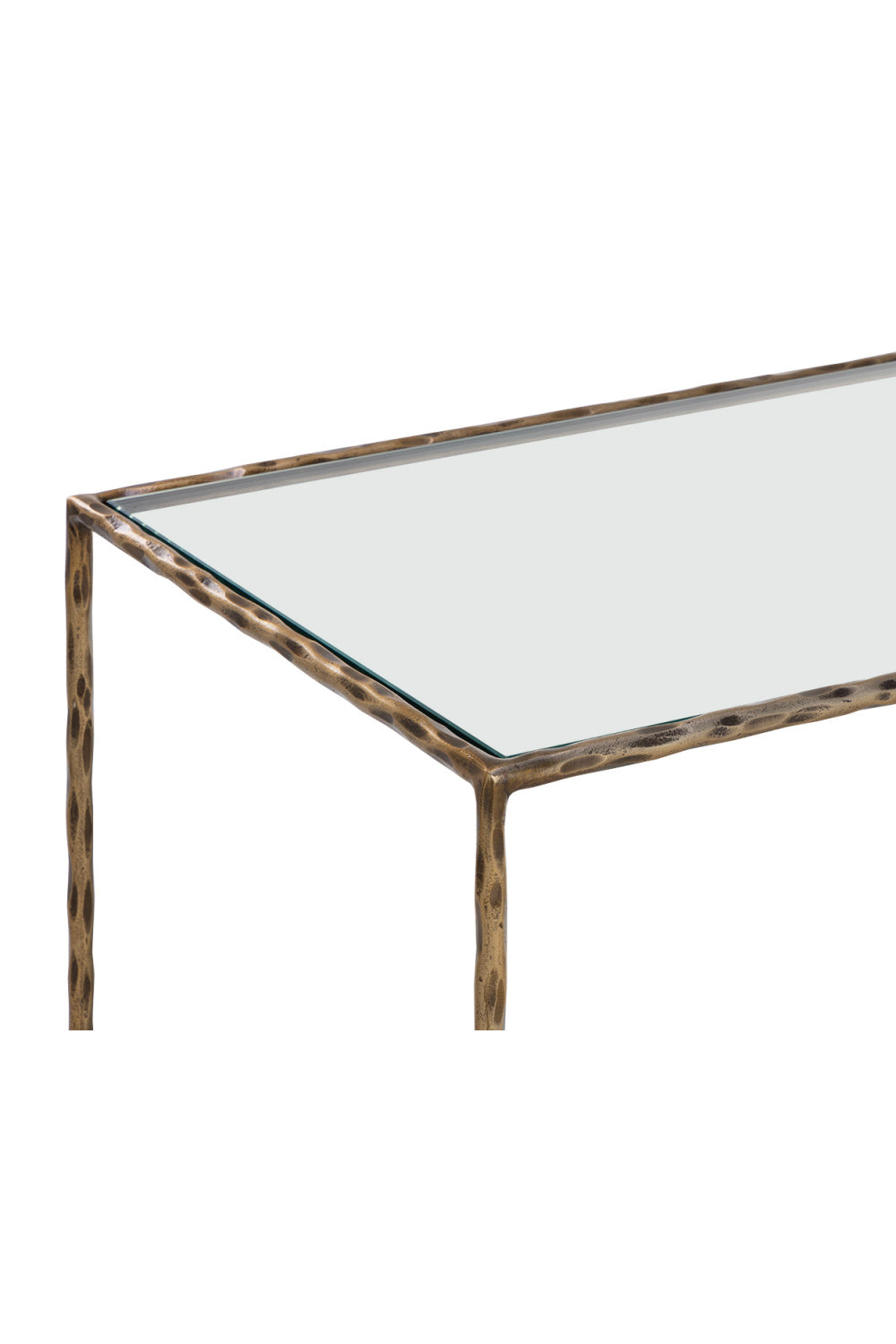   Modern European furniture - Hand-hammered Metal Nightstand - www.oroa.com | Oroa.com