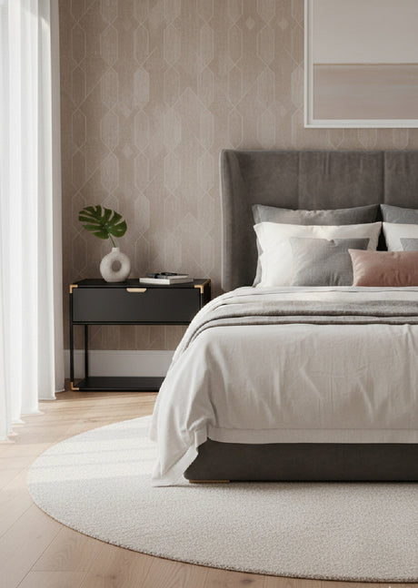   Modern European furniture - Minimalist Black & Brass Nightstand - www.oroa.com | Oroa.com