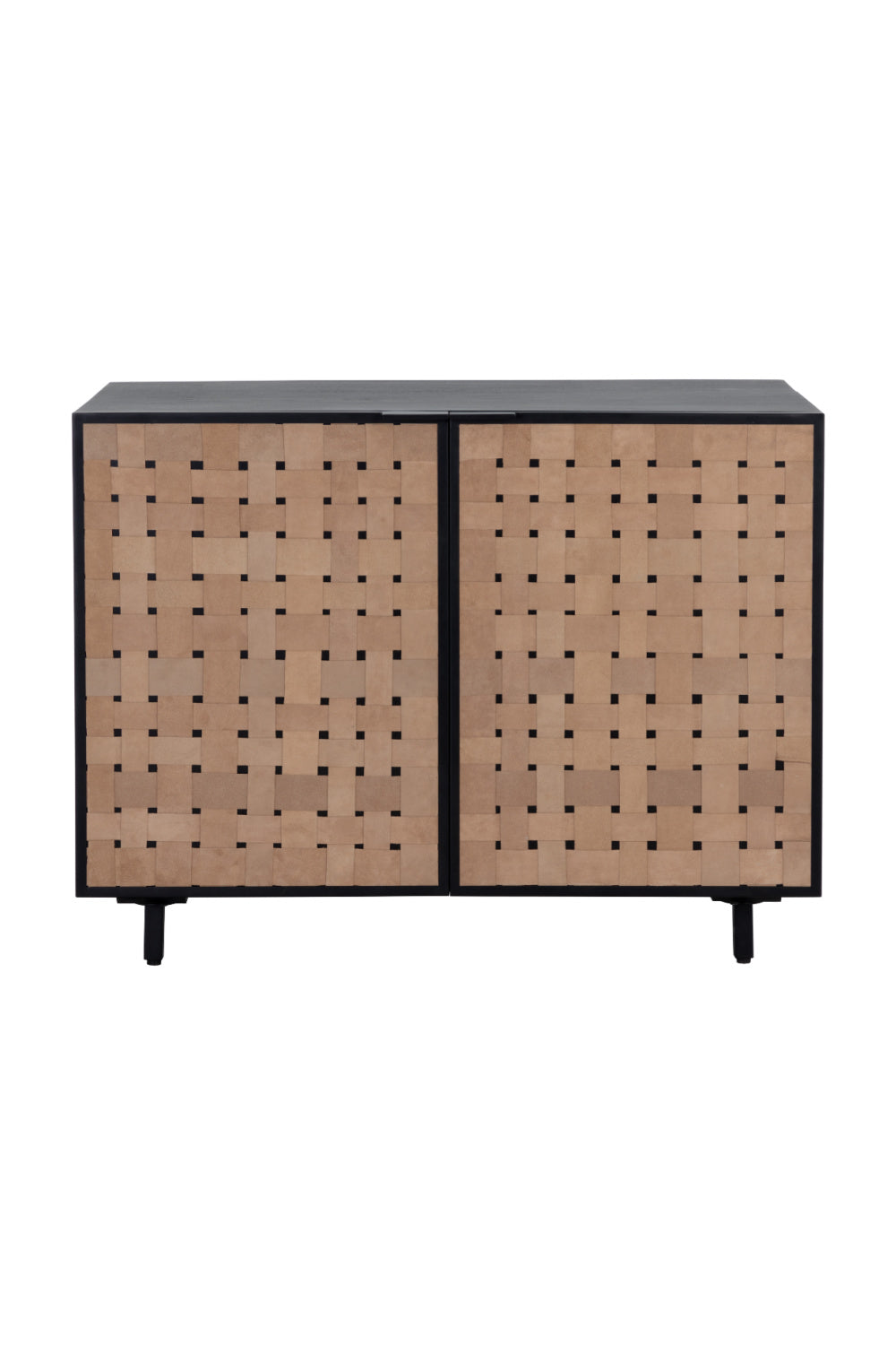   Modern European furniture - Sueded Tan Leather Sideboard - www.oroa.com | Oroa.com