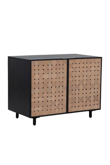   Modern European furniture - Sueded Tan Leather Sideboard - www.oroa.com | Oroa.com