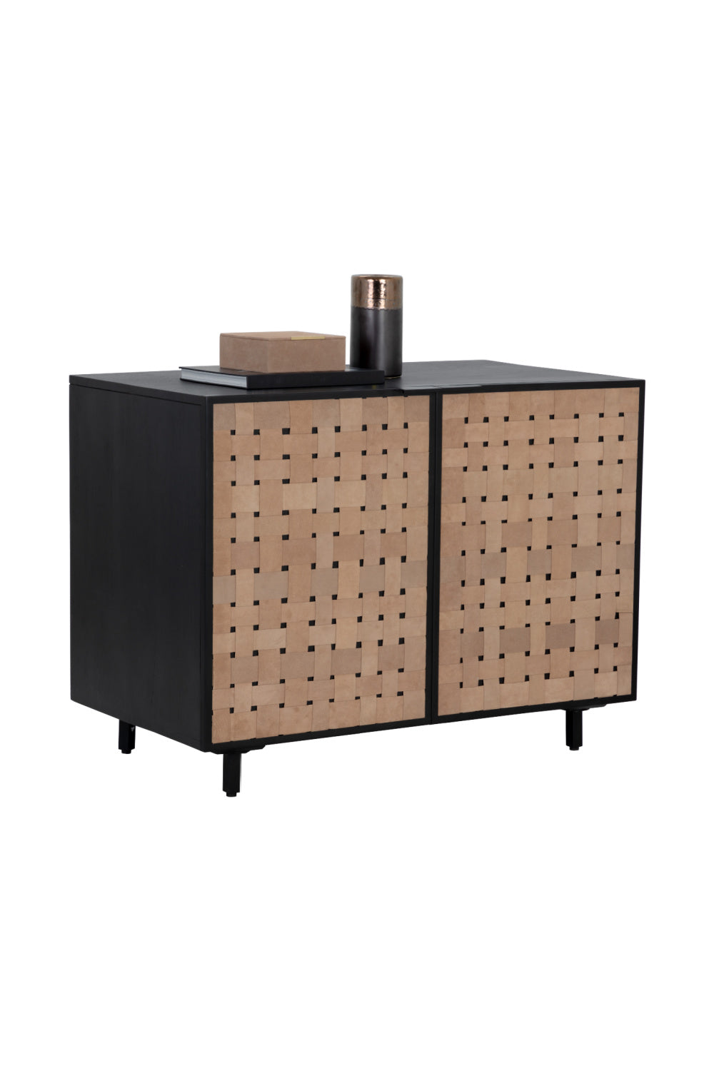   Modern European furniture - Sueded Tan Leather Sideboard - www.oroa.com | Oroa.com