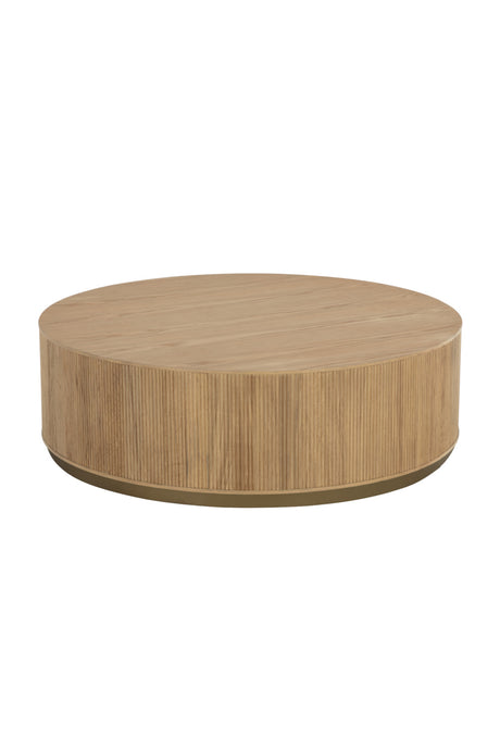  Modern European furniture - Reeded Oak Coffee Table - www.oroa.com | Oroa.com