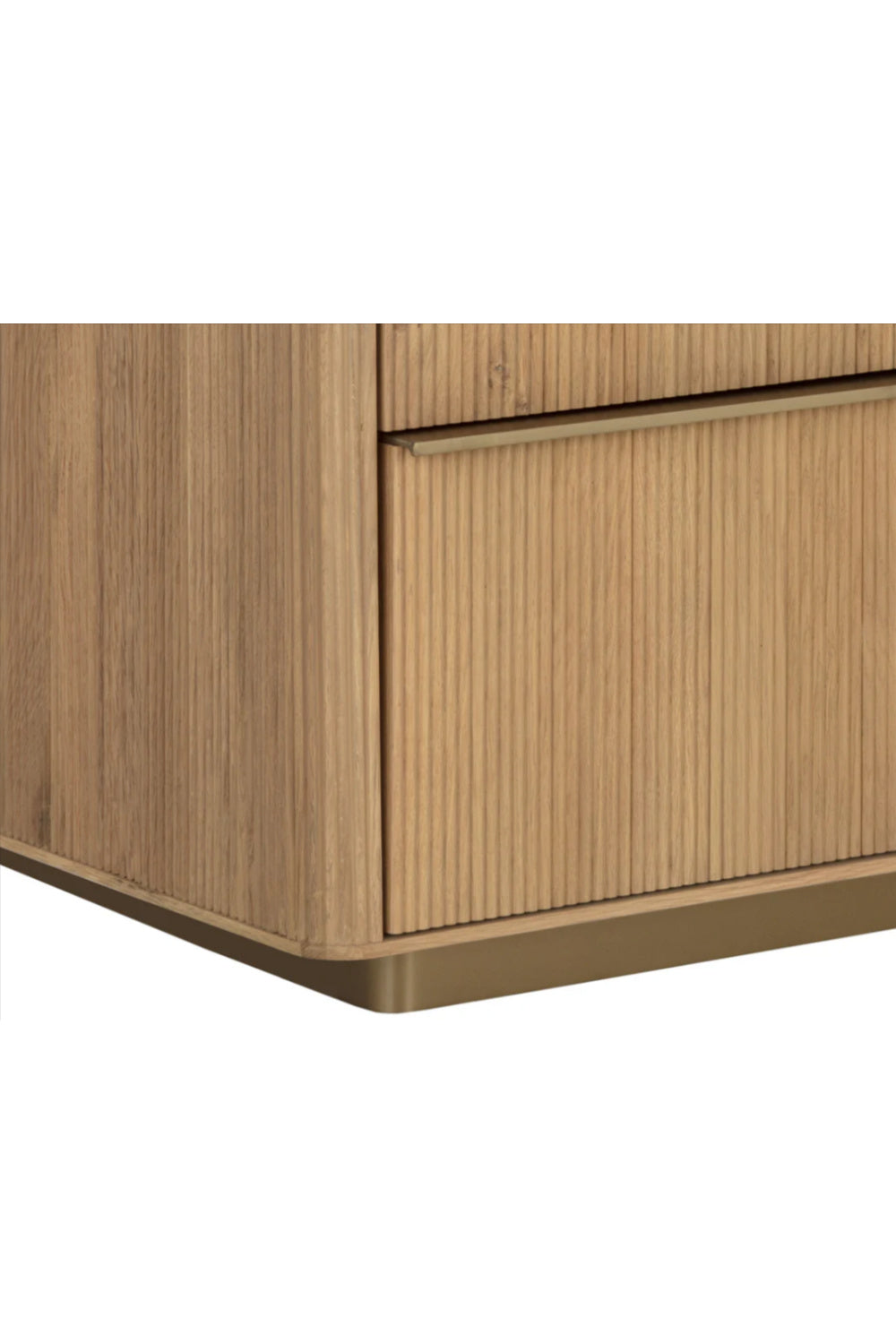   Modern European furniture - Reeded Oak 4-Drawer Dresser - www.oroa.com | Oroa.com