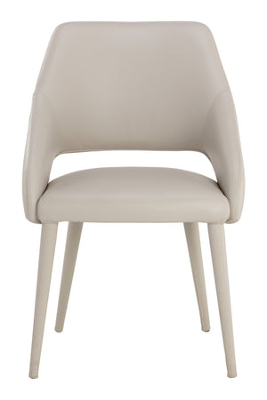   Modern European furniture - Monochromatic Leather Dining Chair - www.oroa.com | Oroa.com