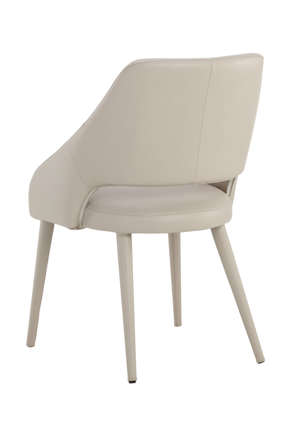   Modern European furniture - Monochromatic Leather Dining Chair - www.oroa.com | Oroa.com