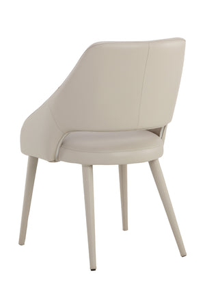   Modern European furniture - Monochromatic Leather Dining Chair - www.oroa.com | Oroa.com