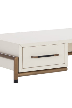   Modern European furniture - Painted Wood Office Desk - www.oroa.com | Oroa.com