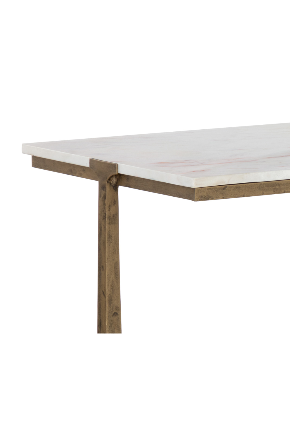   Modern European furniture - White Marble Console Table - www.oroa.com | Oroa.com