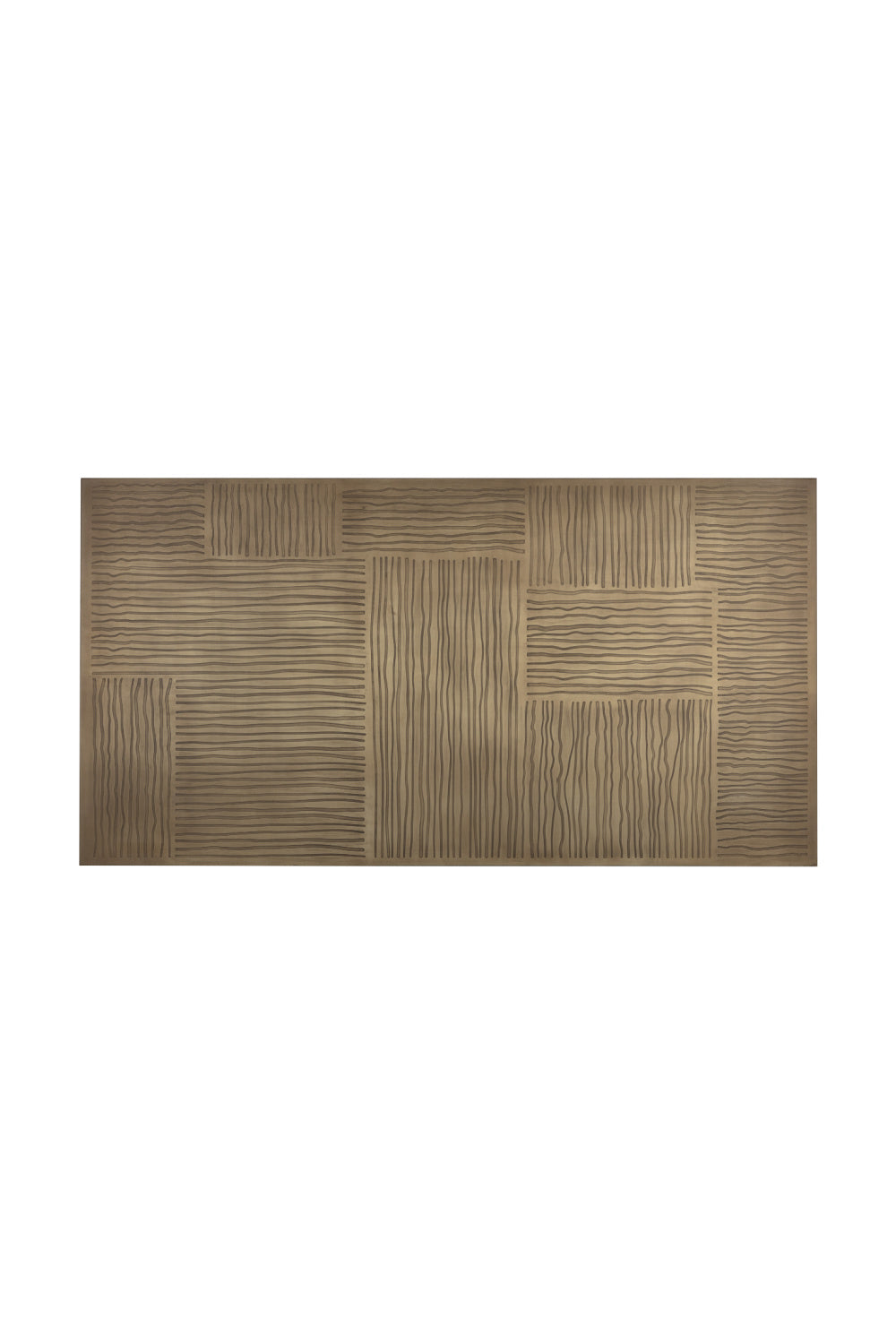   Modern European furniture - Antique Brass Rectangular Bar Table - www.oroa.com | Oroa.com