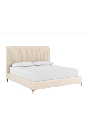   Modern European furniture - Vertical-Tufted Queen Bed - www.oroa.com | Oroa.com
