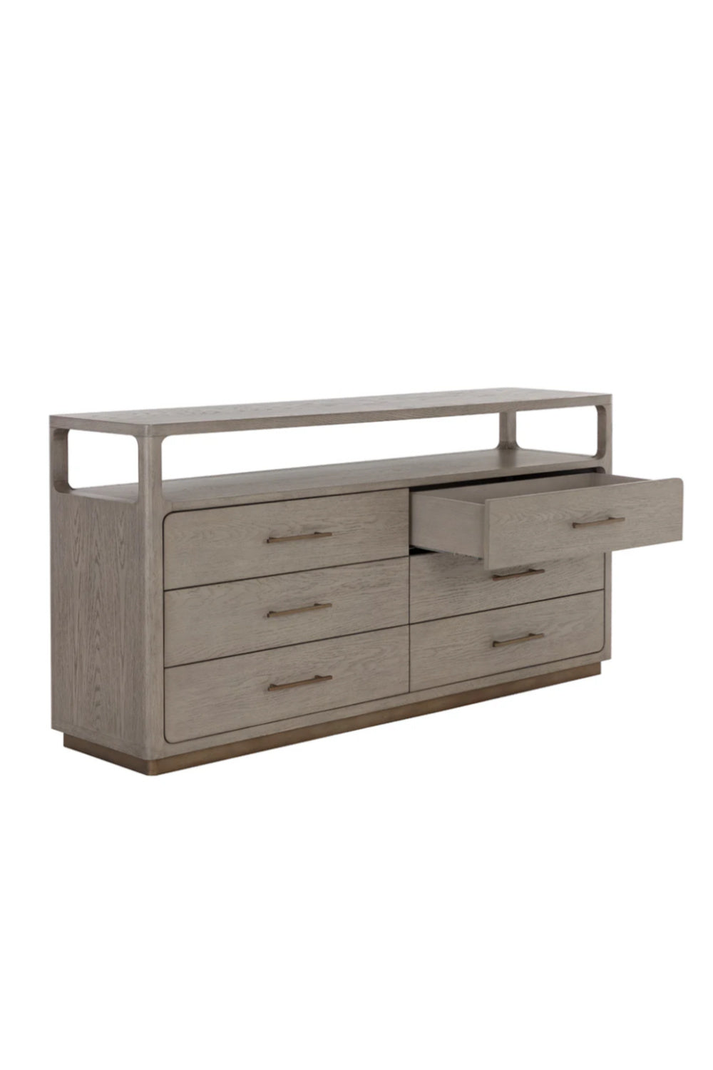   Modern European furniture - 6-Drawer Oak Veneer Dresser - www.oroa.com | Oroa.com
