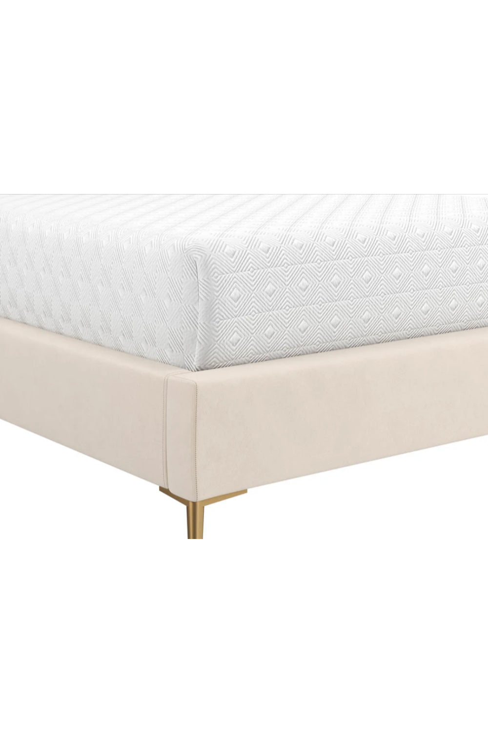   Modern European furniture - Vertical-Tufted Queen Bed - www.oroa.com | Oroa.com