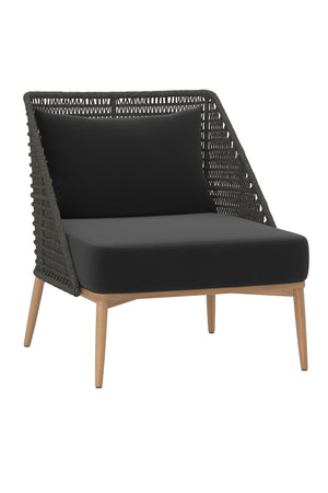   Modern European furniture - Woven Back Indoor/Outdoor Lounge Chair - www.oroa.com | Oroa.com
