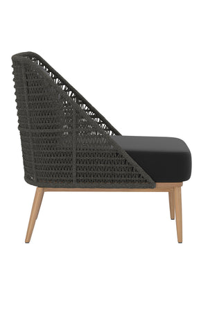   Modern European furniture - Woven Back Indoor/Outdoor Lounge Chair - www.oroa.com | Oroa.com