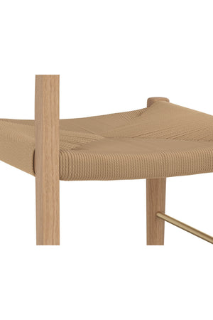   Modern European furniture - Natural Rope Seat Counter Stool - www.oroa.com | Oroa.com